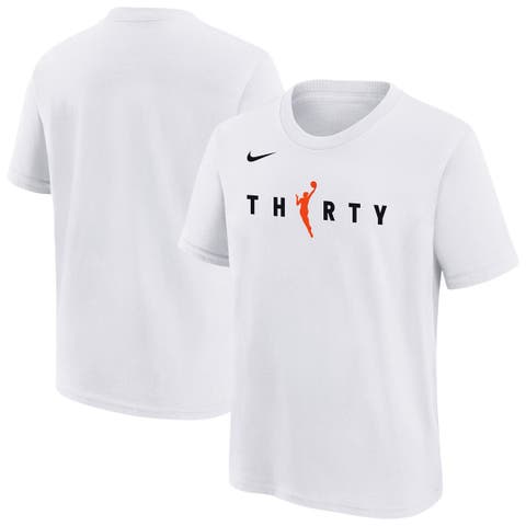 Youth Nike  White WNBA 30th Season T-Shirt