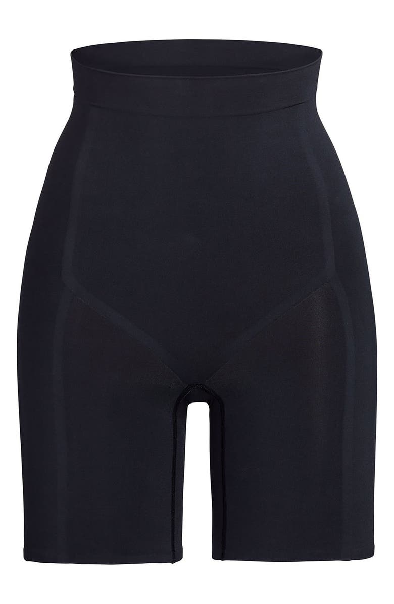 SKIMS High Waist Bonded Shorts, Alternate, color, 