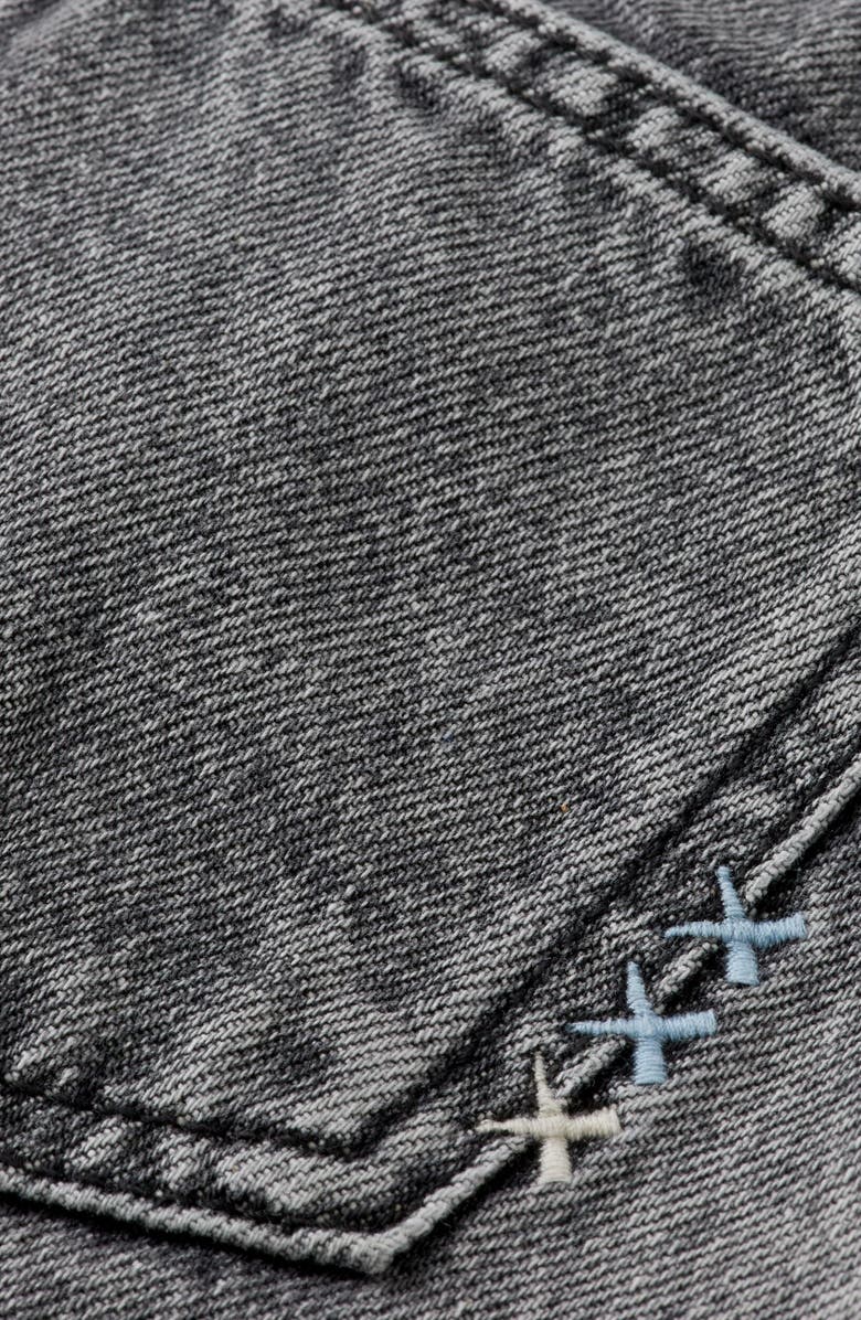 Scotch & Soda Kids' Denim Skirt, Alternate, color, Black Spark