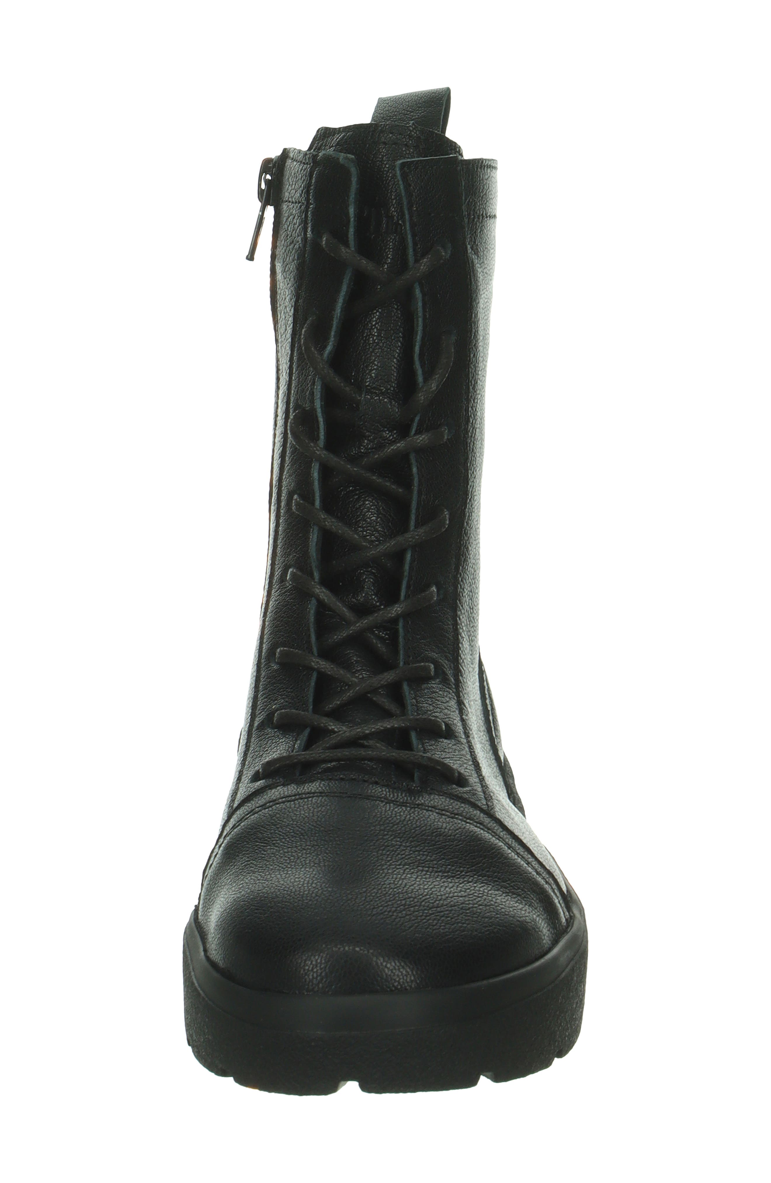 Crepes Ankle Boot, Alternate, color, BLACK/ KOMBI