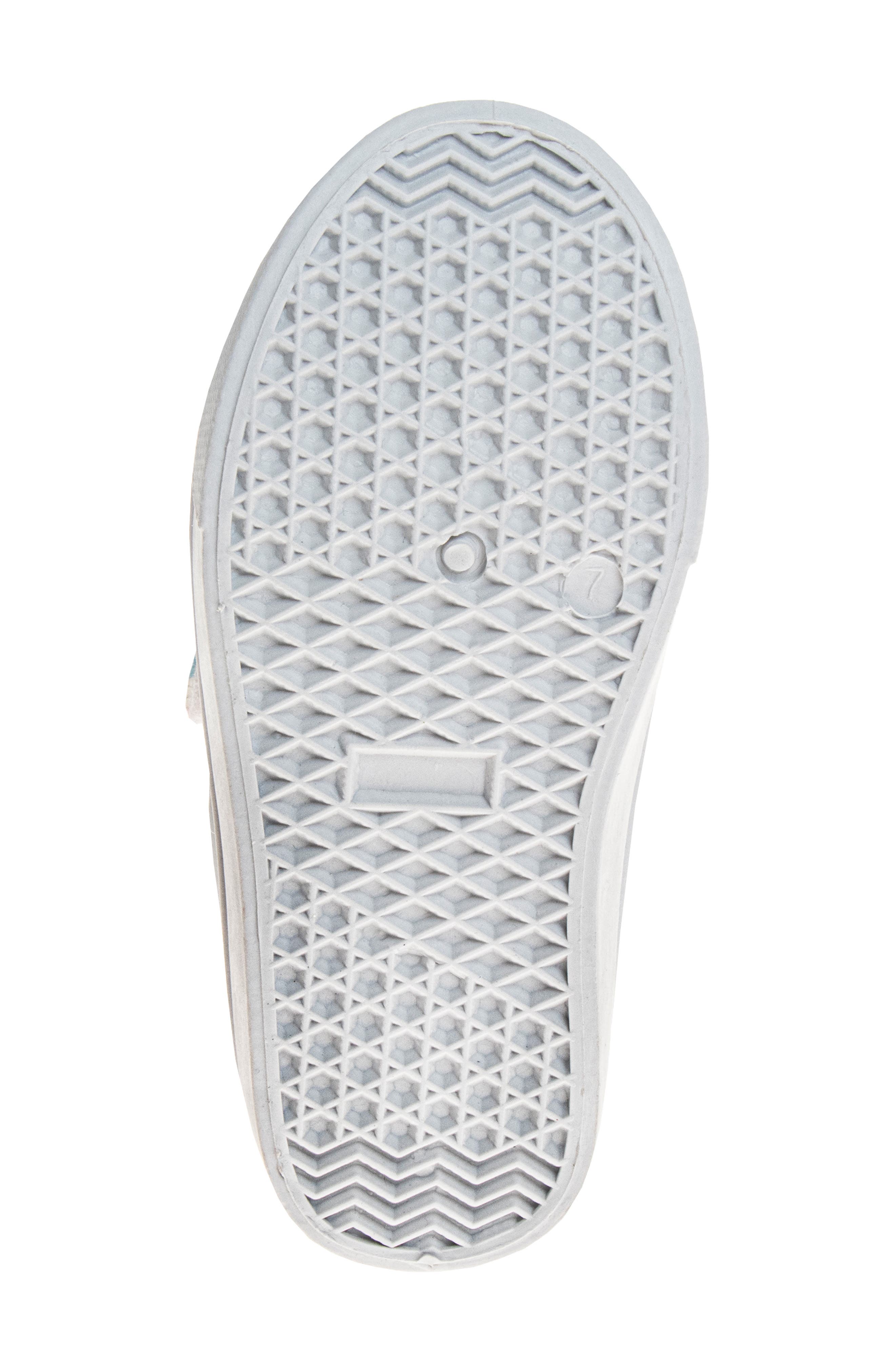 Kids' Glitter Sneaker, Alternate, color, WHITE