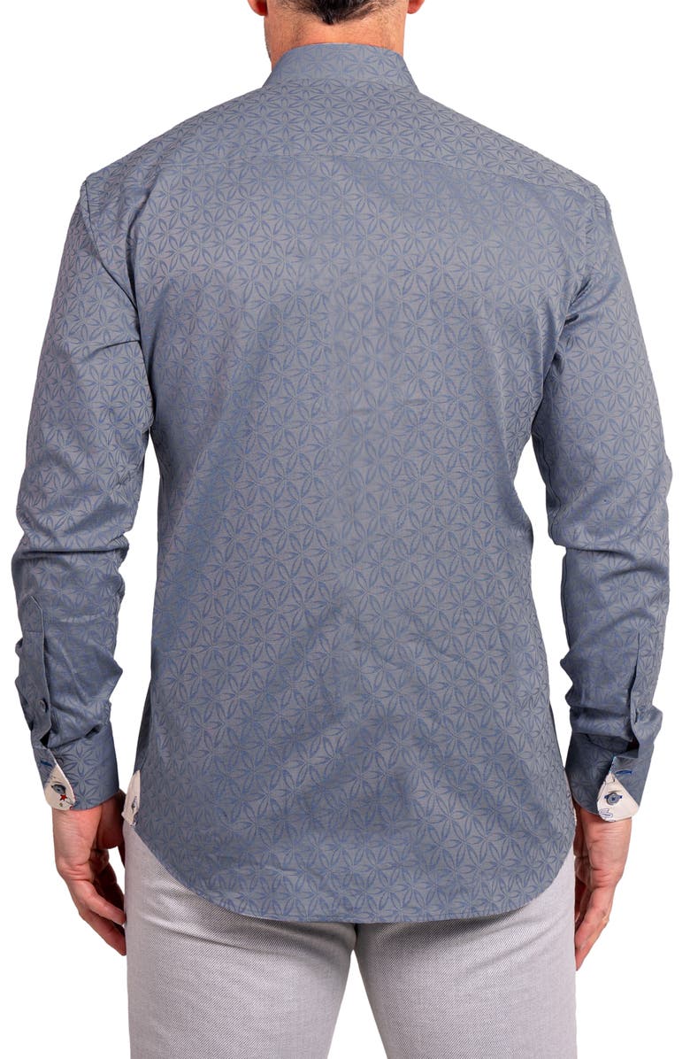 Maceoo Einstein Ascension Contemporary Fit Button-Up Shirt, Alternate, color, Grey