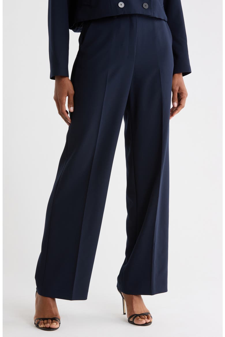 Admiral Crepe Wide Leg Pants, Main, color, NOCTURNE NAVY