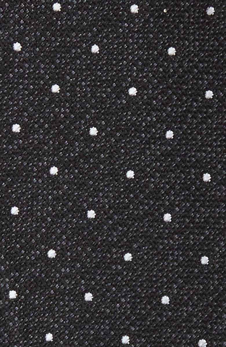 NORDSTROM MEN'S SHOP Polka Dot Silk Bow Tie, Alternate, color,