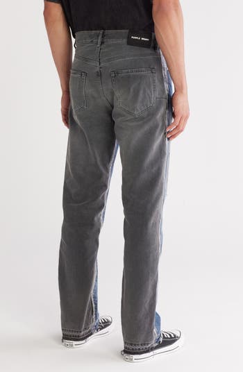 Two-Tone Skinny Jeans