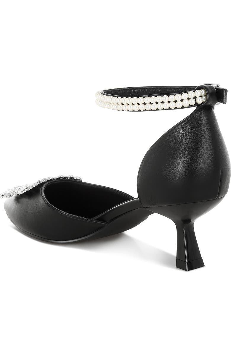 LONDON RAG Onkana Kitten Heel Sandal, Alternate, color, Black