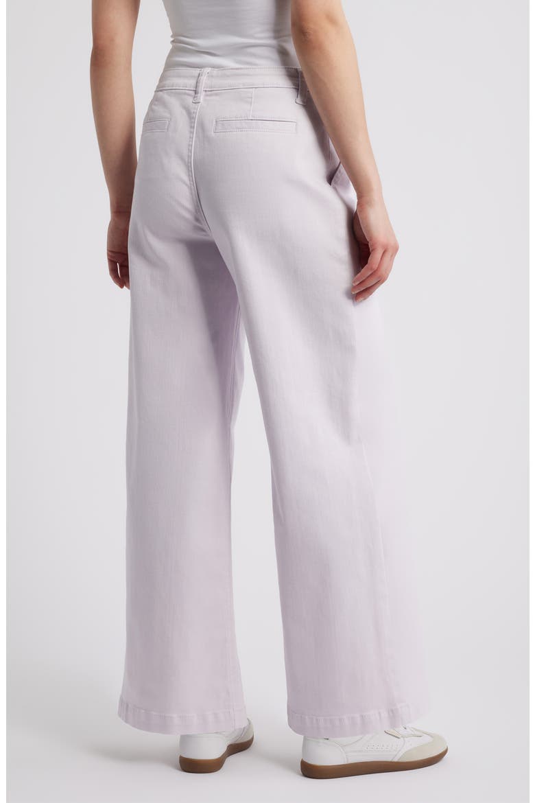 Wide Leg Trouser Jeans, Alternate, color, LILAC