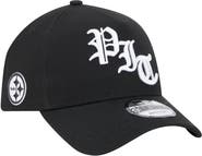 New Era Men's New Era Black Pittsburgh Steelers Mystic 9FORTY A-Frame Adjustable Hat