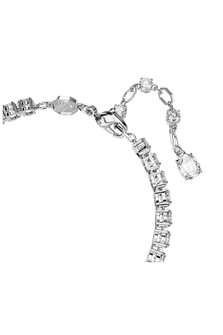 Matrix Crystal Tennis Bracelet, Alternate, color, GREEN