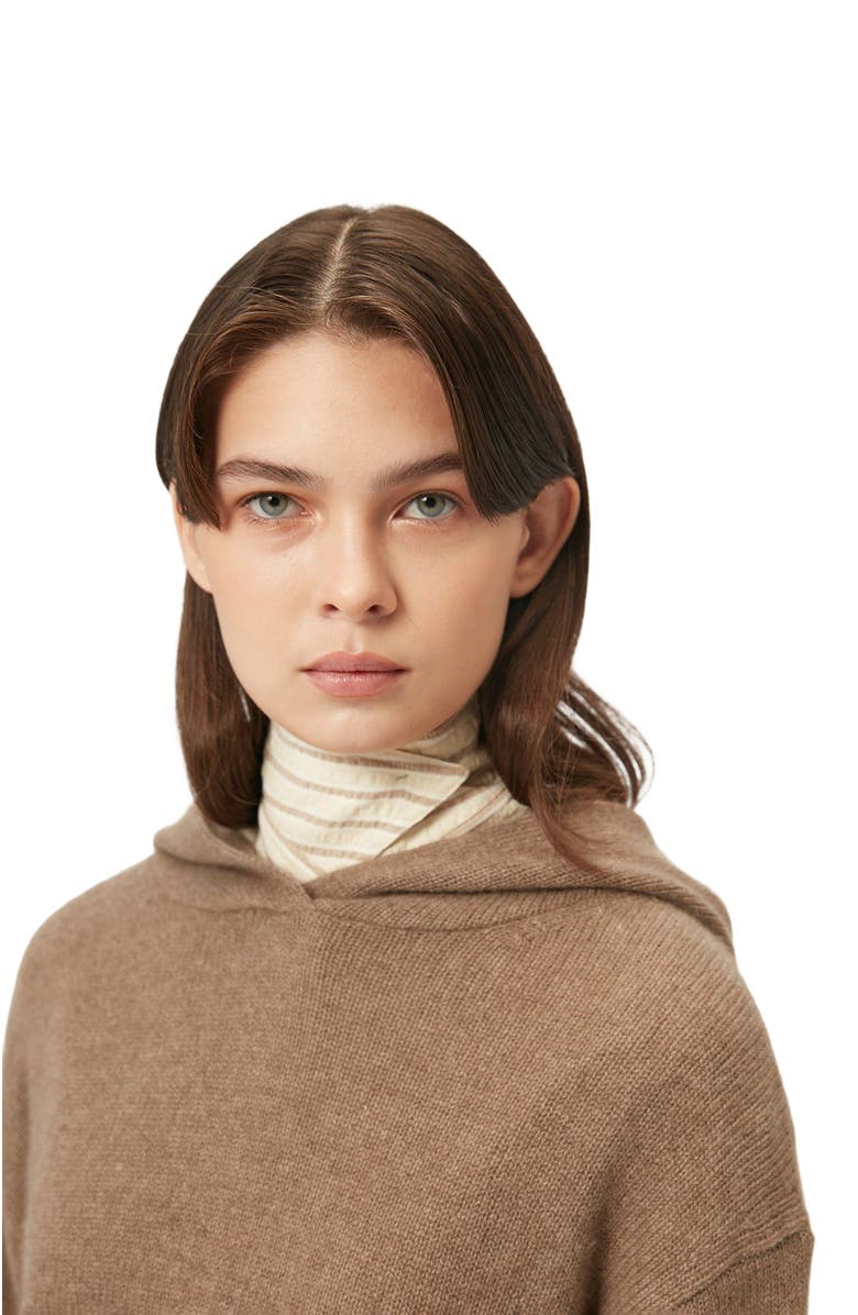 GOBI Mongolian Cashmere Ladies Cashmere Hoodie, Alternate, color, 