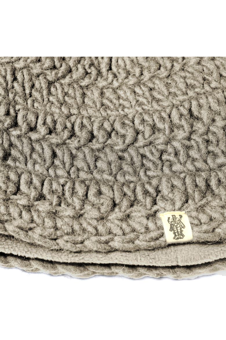 Hand Crochet Acorn Hat, Main, color, Linen