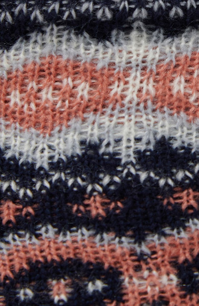 Barbour Fair Isle Dog Sweater & Beanie 2-Piece Gift Set, Alternate, color, Pink/ Navy