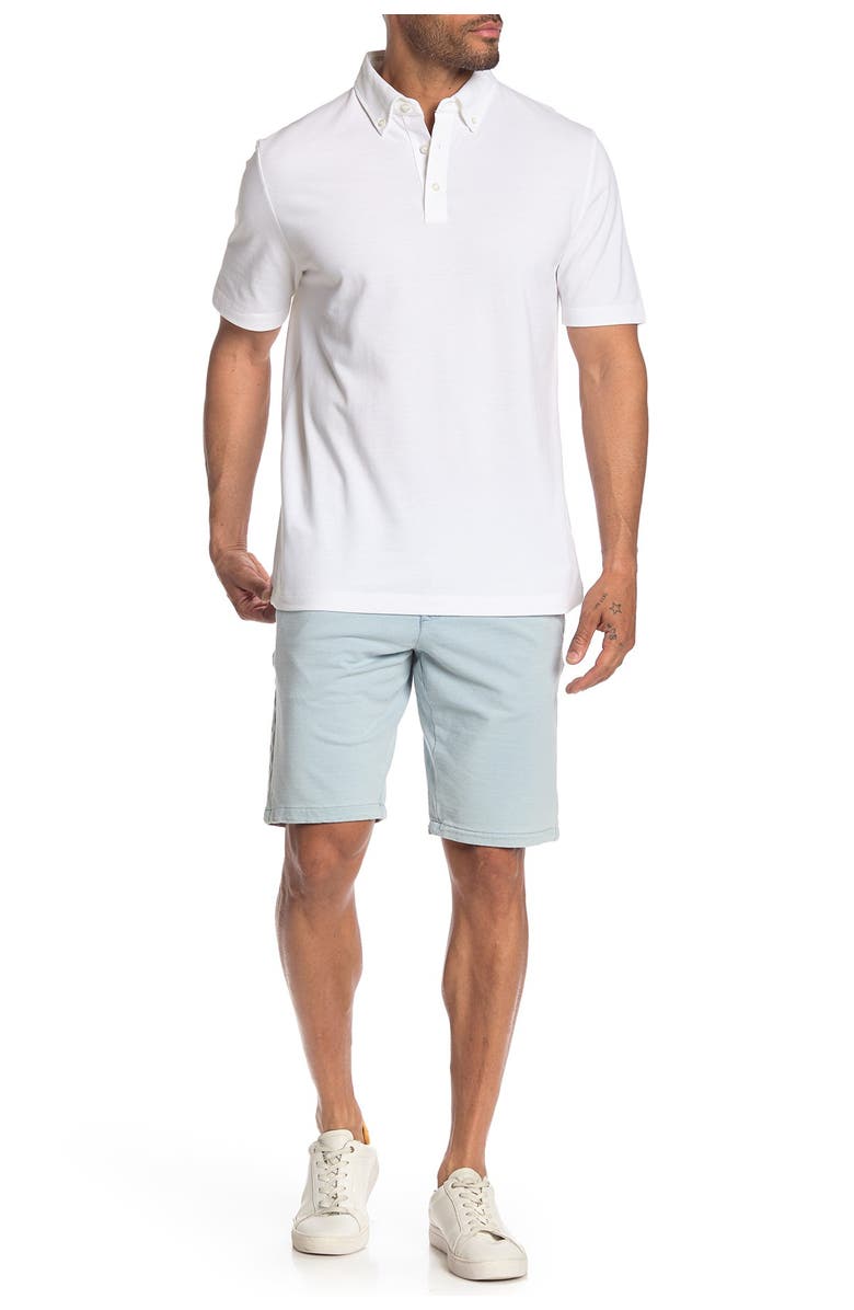 Thomas Dean Solid Knit Shorts, Alternate, color, 