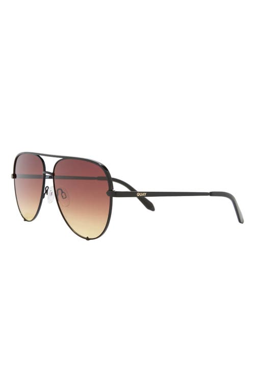 Quay High Key 55mm Aviator Sunglasses