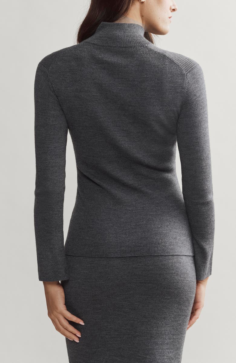 Rhone Porto Rib Zip-Up Cardigan, Alternate, color, 