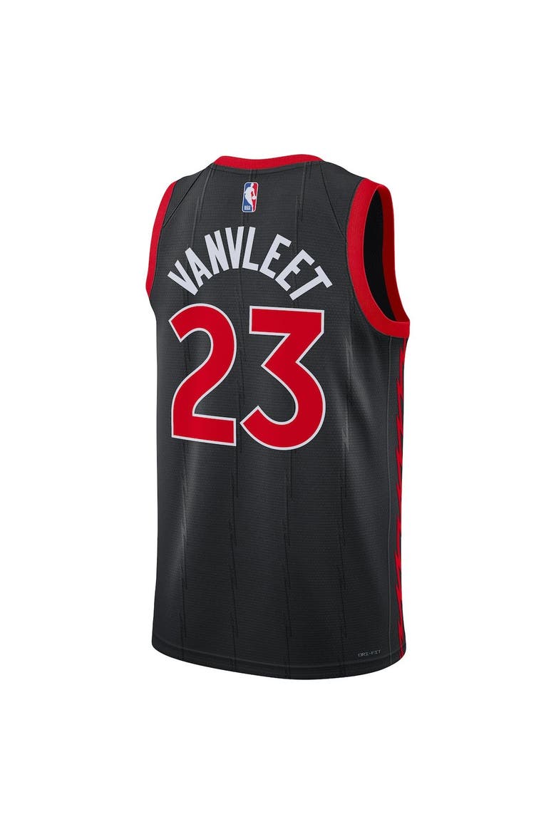 Unisex Jordan Brand Fred VanVleet Black Toronto Raptors Swingman Jersey - Statement Edition, Alternate, color, Black