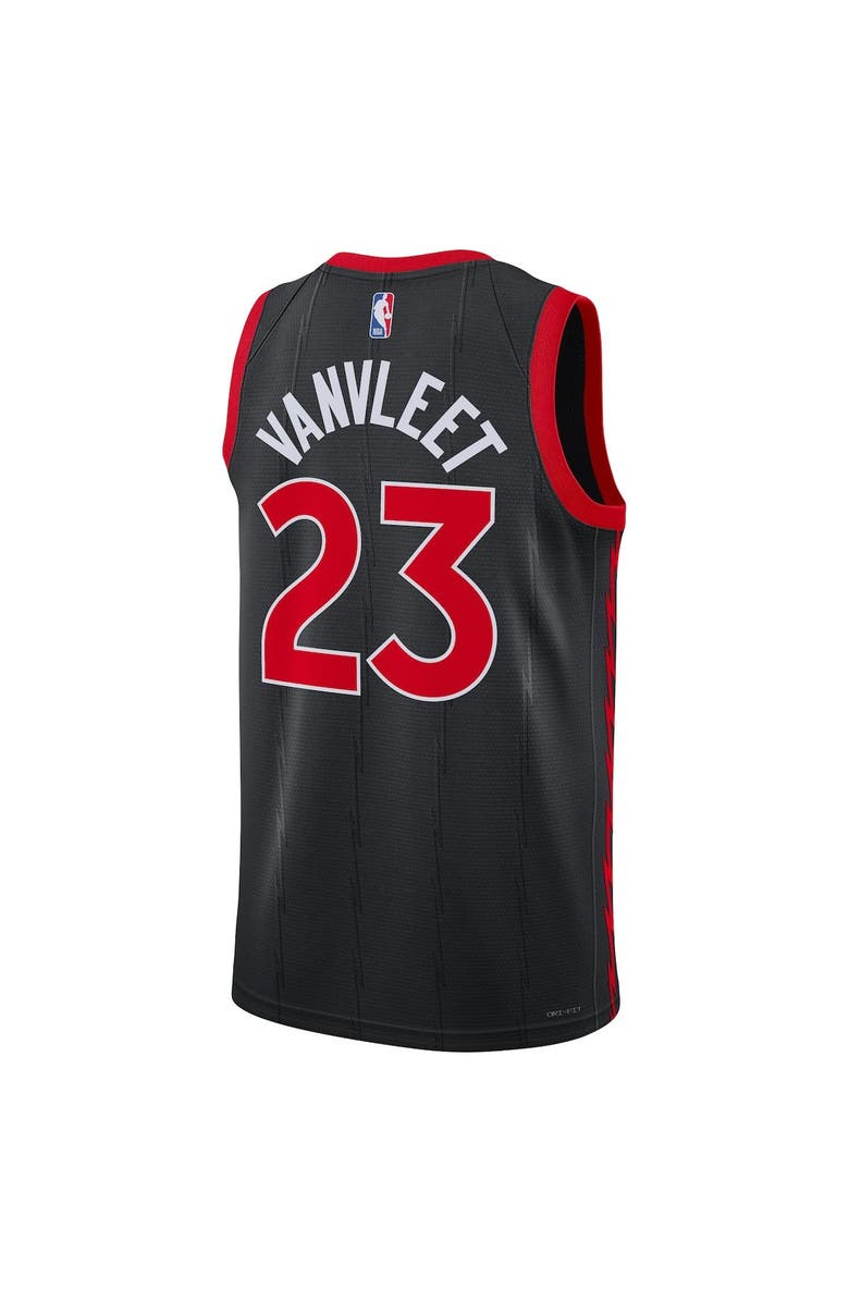 Jordan Brand Unisex Jordan Brand Fred VanVleet Black Toronto Raptors Swingman Jersey - Statement Edition, Alternate, color, 