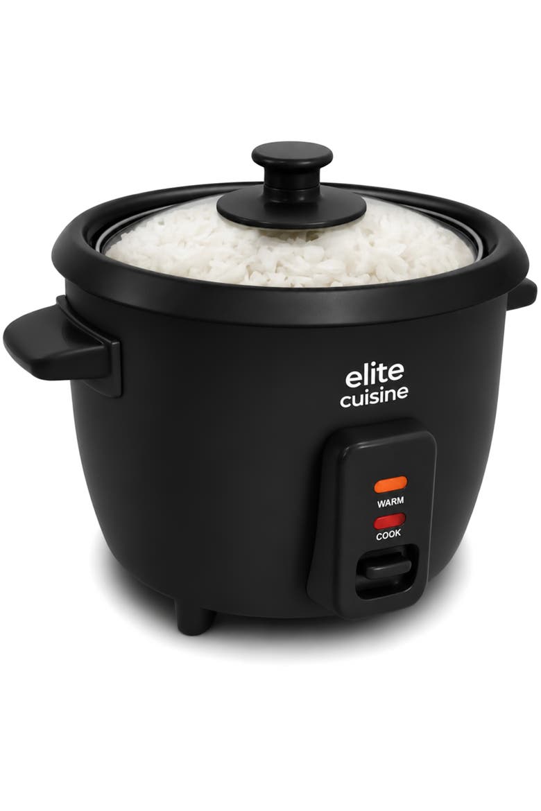 6-Cup Electric Rice Cooker, Main, color, Black