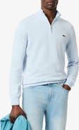 Lacoste Regular Fit Quarter Zip Sweater