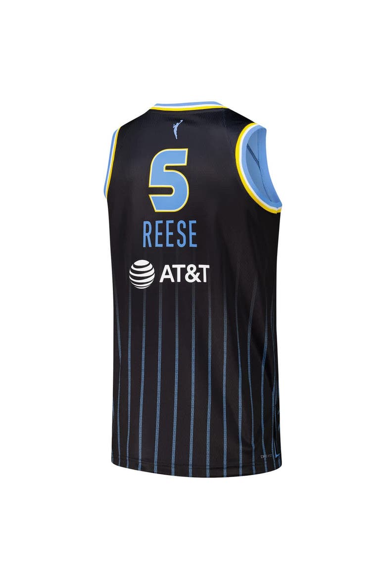 Unisex Nike Angel Reese Black Chicago Sky 2024 WNBA Draft - Top Player Finished Explorer Jersey, Alternate, color, Black