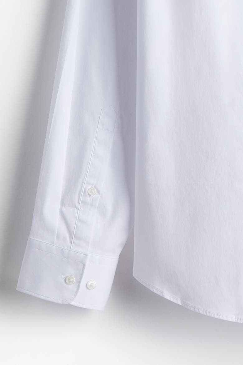 Slim Fit Stretch Shirt, Alternate, color, White