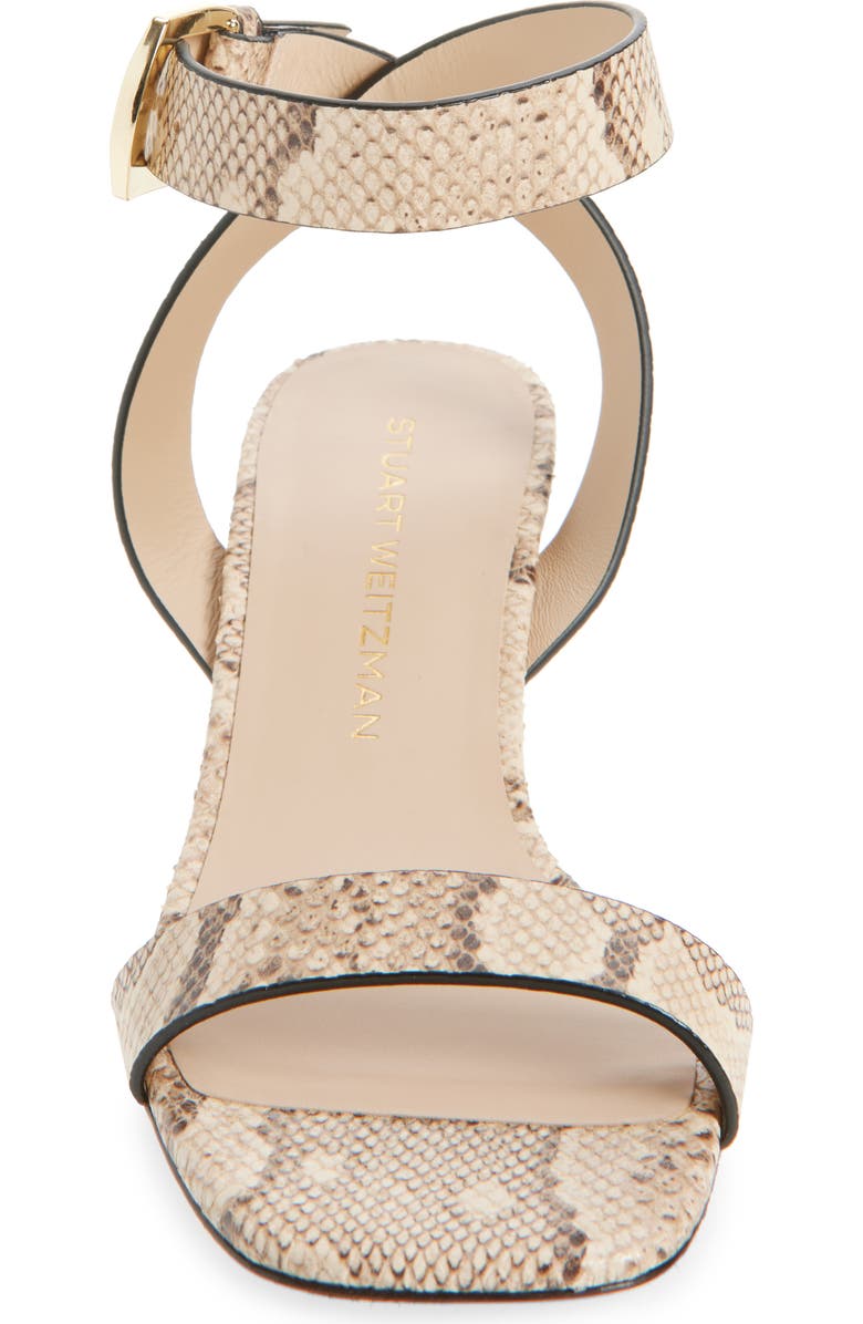 Stuart Weitzman Sai Sandal 50, Alternate, color, Adobe Beige