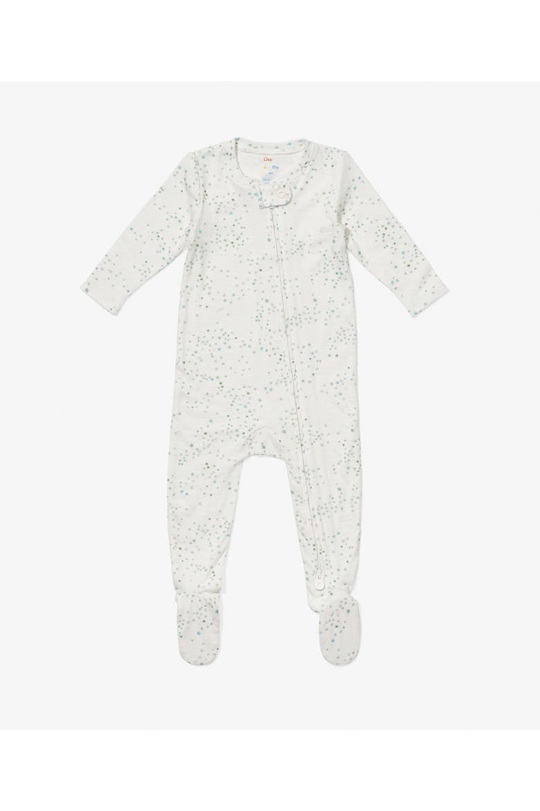 Marley Zip Pajama, Main, color, seafoam star