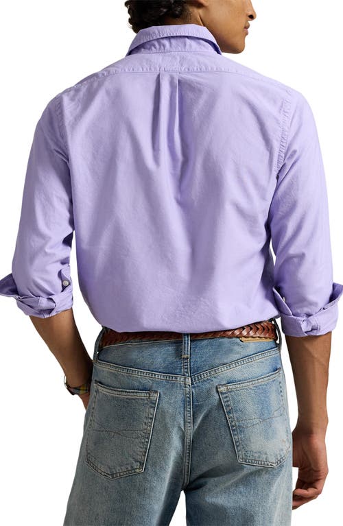 Polo Ralph Lauren Classic Oxford Button-down Shirt In Pink