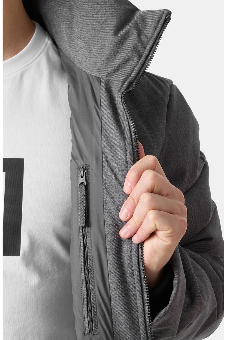 Chill Puffy Parka, Alternate, color, THUNDER GREY