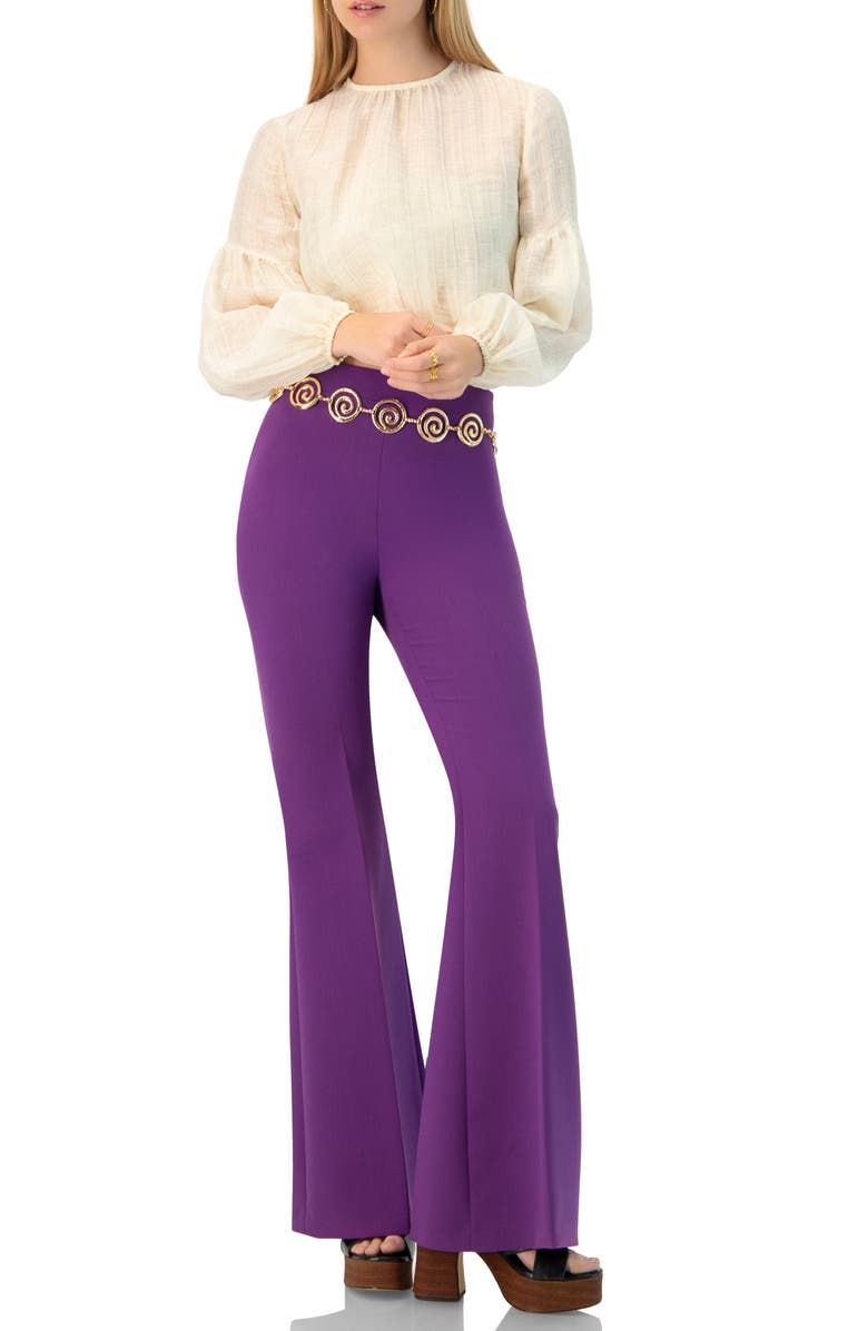 IVONNE Long Sleeve Balloon Blouse, Alternate, color, Ivory