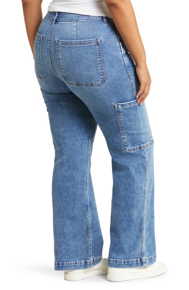 KUT from the Kloth Jodi Fab Ab High Waist Wide Leg Jeans, Alternate, color, 