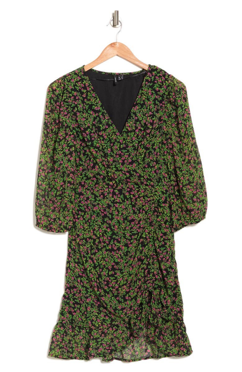 VERO MODA Ruched Minidress, Alternate, color,