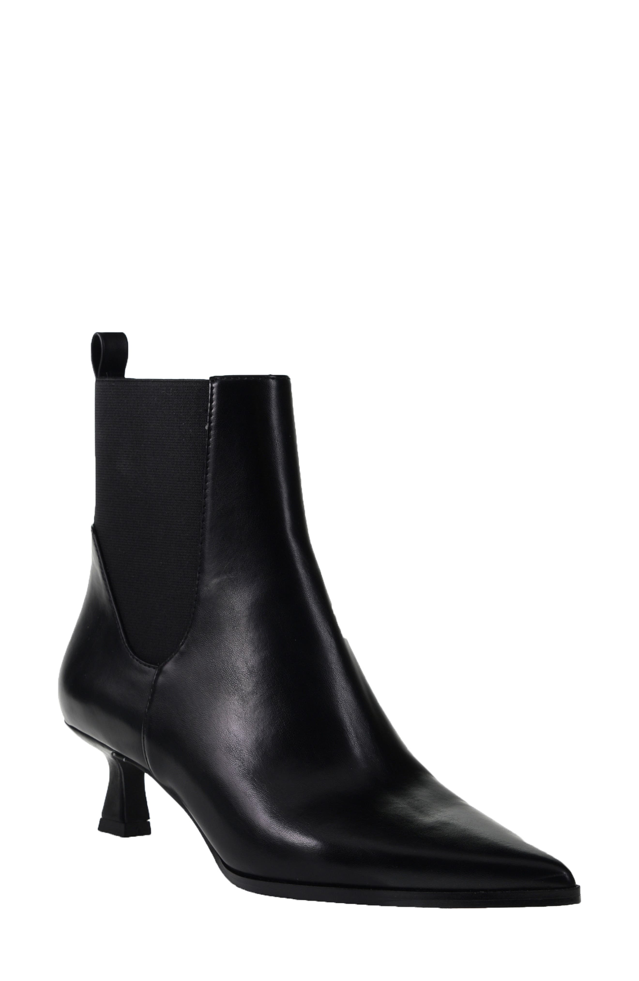 Chinese Laundry Novva Pointed Toe Kitten Heel Chelsea Boot, Main, color, 