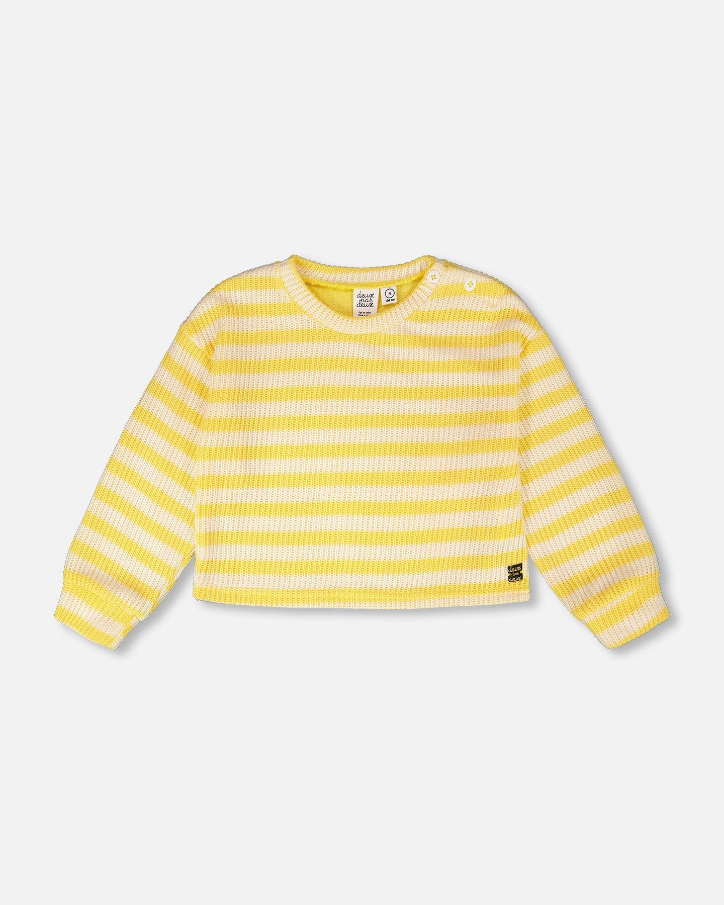 Yellow & White Stripes