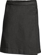 Lands' End School Uniform Girls Solid A-line Skirt Below the Knee