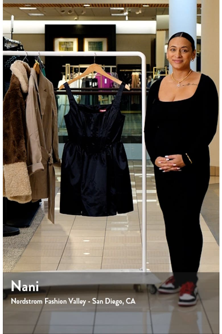 Landscape Corset Bodice Fit & Flare Dress video