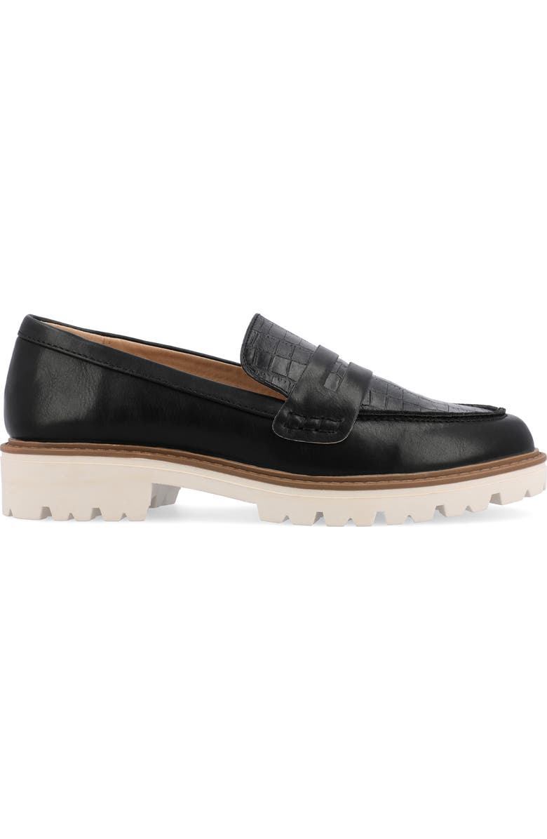 Journee Collection Kenley Penny Loafer - Narrow Width, Alternate, color,