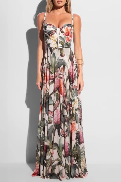 Mega Sculpting Push-Up Maxi Dress