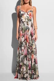 TA3 Mega Sculpting Push-Up Maxi Dress