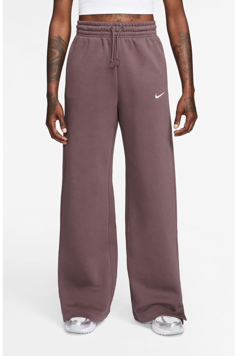 Sportswear Phoenix High Waist Wide Leg Sweatpants, Main, color, 502 TATTOO/SAIL