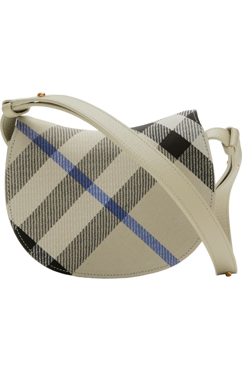 Burberry Mini Rocking Horse Jacquard Check Crossbody Bag, Alternate, color,