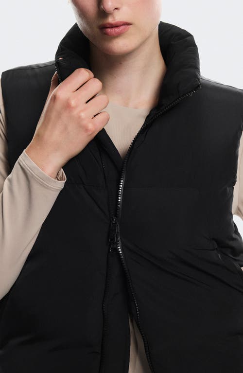 On All-day Puffer Vest In Black