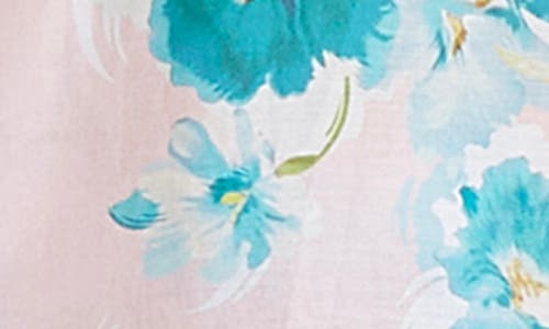 PAPINELLE PAPINELLE AUDREY FLORAL COTTON & SILK SHORT PAJAMAS