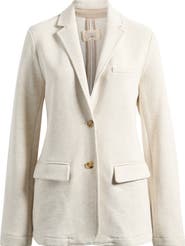 Faherty Inlet Cotton Blend Knit Blazer