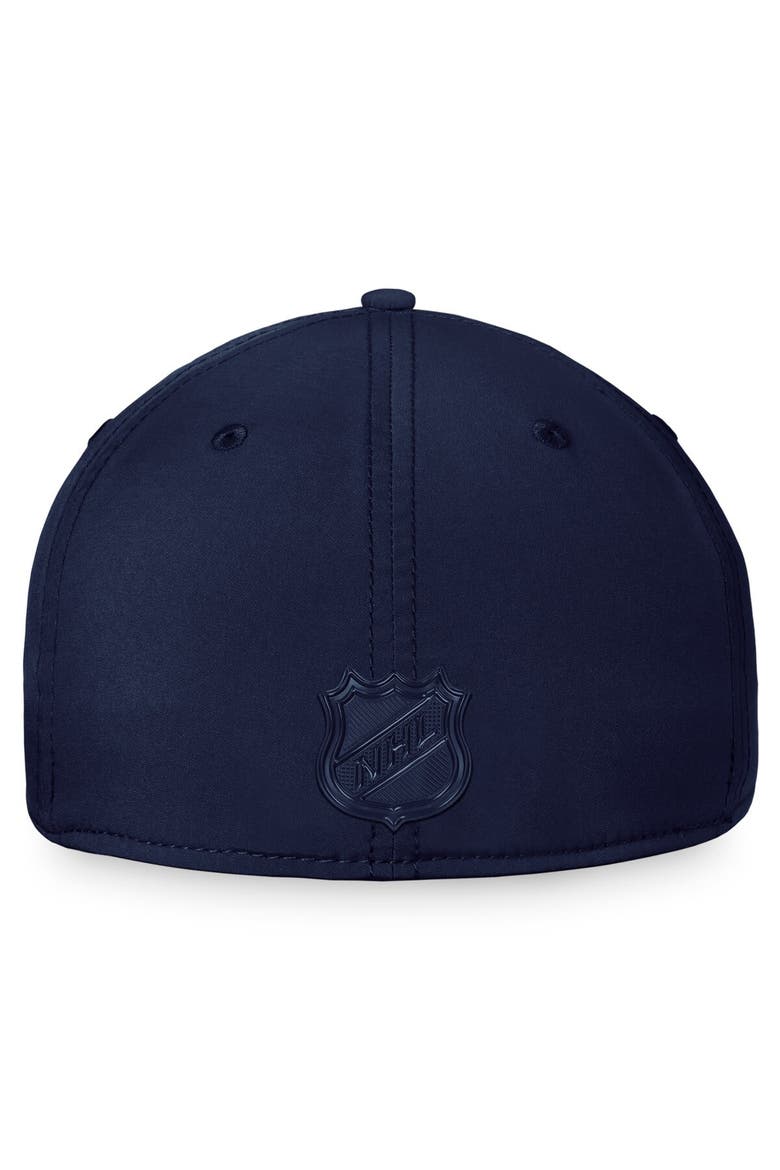 Men's Fanatics Branded  Deep Sea Blue Seattle Kraken Authentic Pro Road Flex Hat, Alternate, color, Navy