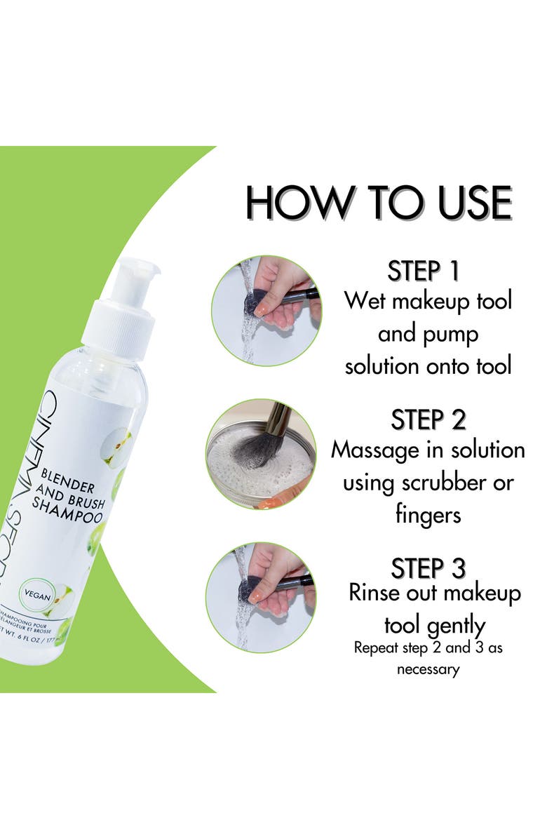 Cinema Secrets Blender & Brush Shampoo, Alternate, color, Apple