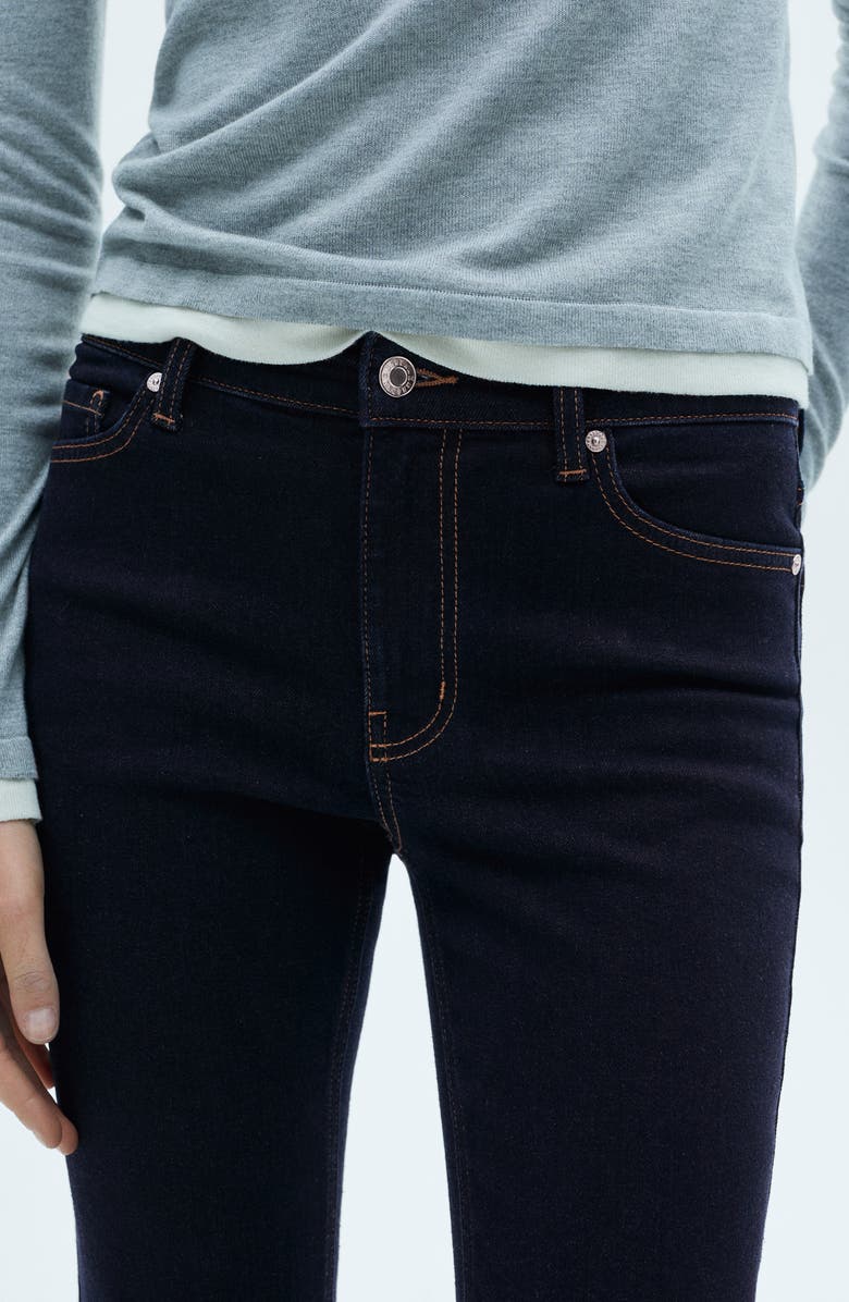 MANGO Sienna Crop Flare Jeans, Alternate, color,