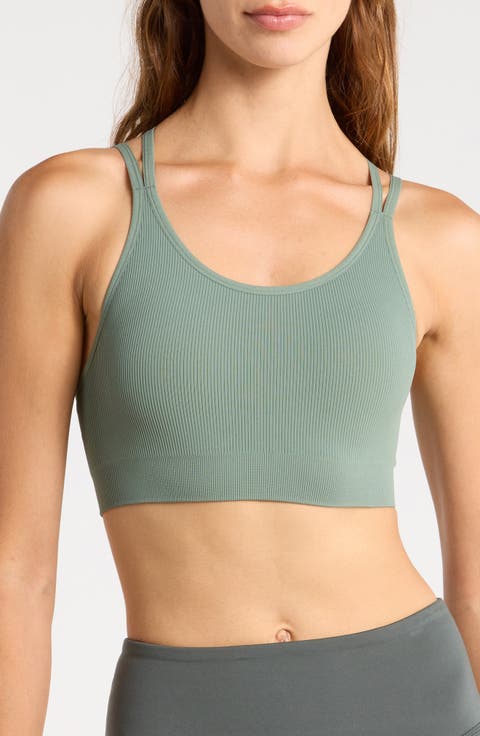 Crossback Seamless Sports Bra