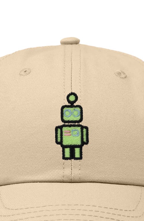 Dalix Robot Hat In Khaki