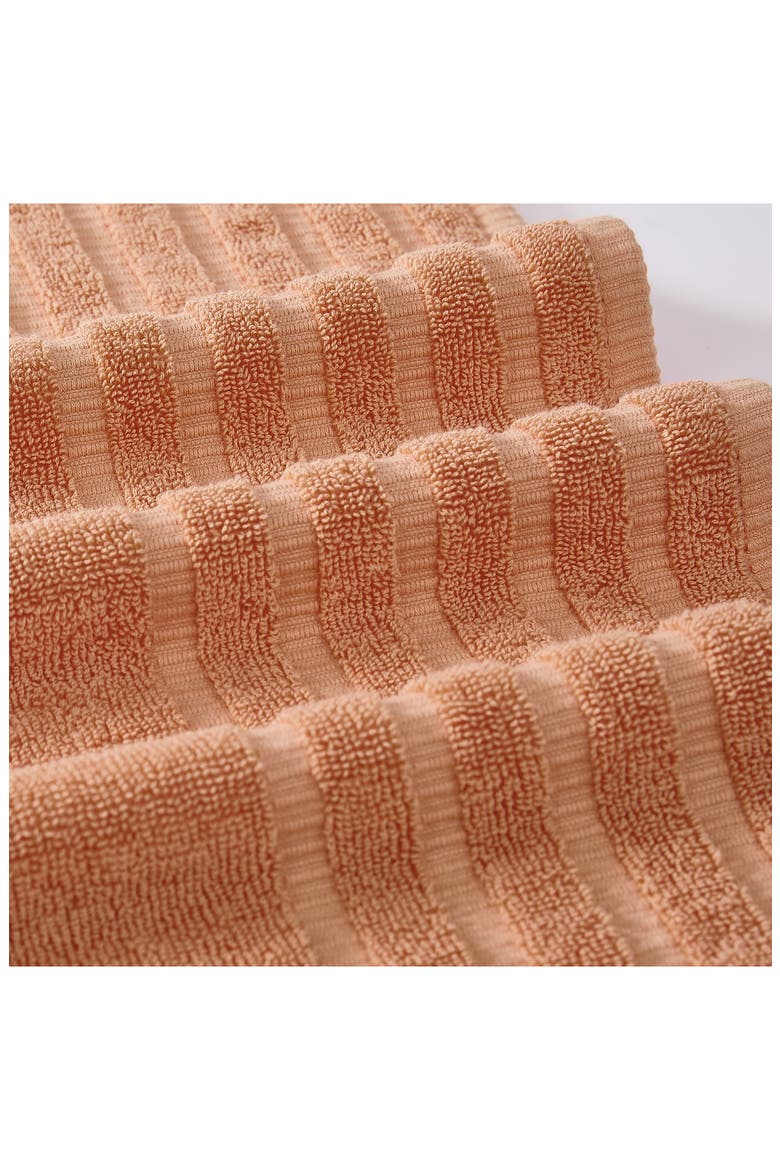 Yard Dyed Towel 6-Piece Set, Alternate, color, CORAL